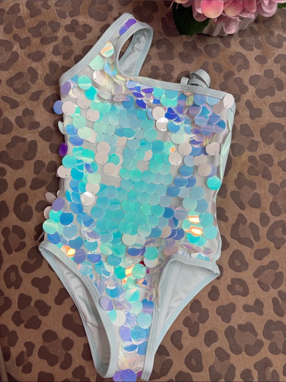 Lola and the boys toddler one piece bathing suit